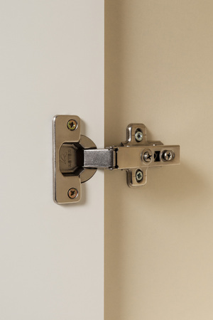 Шкаф-пенал Марион 16.340.01 слоновая кость С341 PE, слоновая кость 6898 ПВХ (собирается на любую сторону)