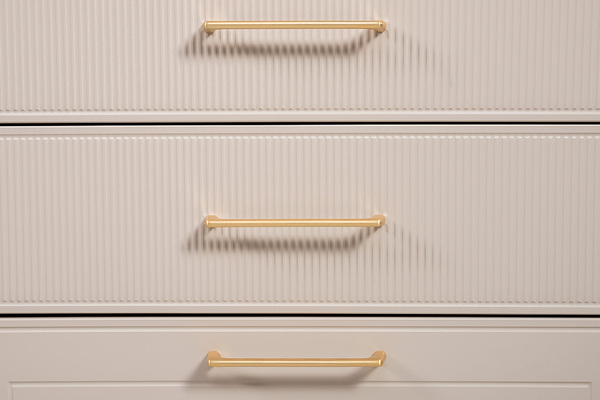 Гостиная Ричфорд композиция 2 без карнизов, кашемир 5981 BS, моно керамика D166-2 ПВХ, белый PE шагрень (собирается на любую сторону)